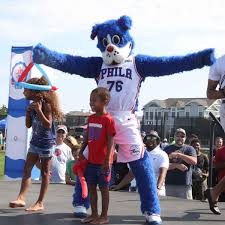 Here we are, two days later, as the philadelphia 76ers demonstrate their impeccable turnaround time by having their mascot, franklin the dog, dress as bernie sanders for friday's game against the boston celtics. Sixers Return To Ocean City Today As Part Of Summer Tour National Pressofatlanticcity Com