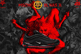 The shoes also feature a pentagram. Nike Sues New York Company Over Satan Shoes In Lil Nas X Montero Video