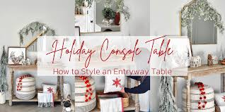 Holiday Console Table Style Kadilak Homes