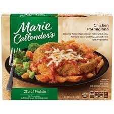This statistic shows the number of packages of marie callender's frozen complete dinners eaten within one month in the united states in 2020. Chicken Parmigiana Marie Callender S