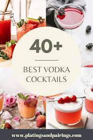 40 best vodka tails with easy