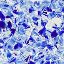 Crystal Sea Glass Pebble Stone Tile Depot