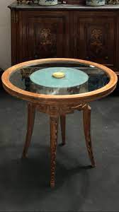 Etched Glass Special Round Table