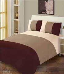 microfibre bedding brown duvet covers