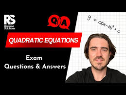 How To Solve Quadratic Equations A