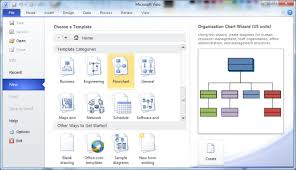 visio how to create flow charts