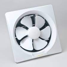 wall type pvc exhaust fan white