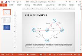 Critical Path Method In Powerpoint