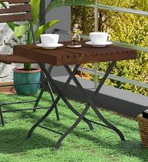 mexico solid wood patio table in