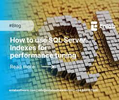how to use sql server inde for