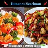 What is difference between Hunan and Szechuan?