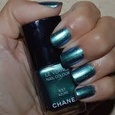 chanel azure nail polish from the