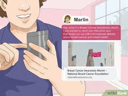 When malignant cancer cells form and grow within a person's breast tissue, breast cancer occurs. 11 Ways To Raise Breast Cancer Awareness Wikihow