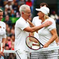 Julia lemigova is best known as being a wife of a professional former tennis player and coach martina navratilova. Martina Navratilova And John Mcenroe Protest Margaret Court Arena Outsports
