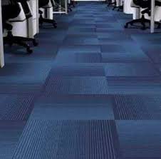 blue 5mm thick chequered carpet tile