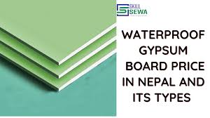 waterproof gypsum board in nepal