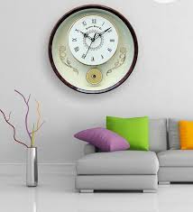 Goldy Pendulum Plastic Wall Clock