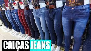 calÇas jeans moda masculina no brÁs