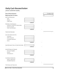 Acrws is an automated cash reconciliation research tool that is used to aid in the daily and monthly reconciliation processes of usda agencies' data to treasury's financial. End Of Day Cash Register Report Form Tablon