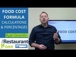 Food Costs Formula How To Calculate Restaurant Food Cost Percentage