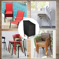 Garden Chair Cover 420d Black Oxford