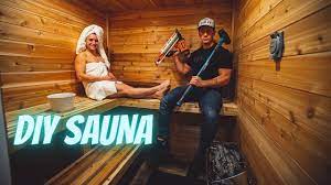 how to build a sauna full