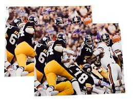 steel curtain signed steelers 16x20 photos