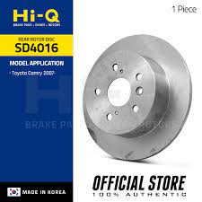 hi q premium rear brake rotor disc for