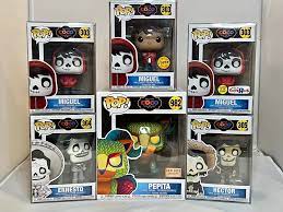 Funko Pop! Disney Pixar Coco Vaulted Set of 6 (Miguel, Hector, Ernesto,  Pepita) | eBay