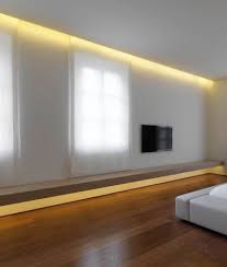 Recessed Plaster Lighting Profile For