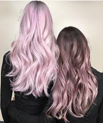 Metallic Pink Hair Color And Metallic Rose Hair Color