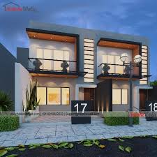 modern home elevation 50 25 small