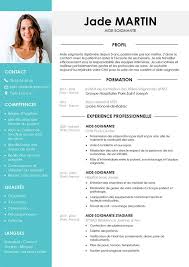 cv aide soignant exemple de cv word