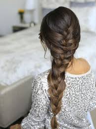 The hair is parted down the middle and divided into two long french braids. 10 Easy Summer Braids Self