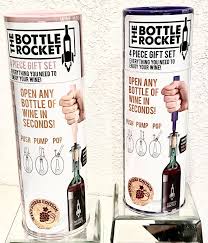 The Bottle Rocket Wine Opener 4 Piece