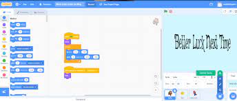 platformer game in scratch codingal