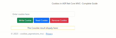 how to use cookies in asp net core