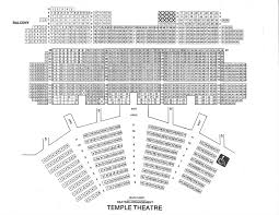 Seating Stage Layout Temple Theatre For The Performing Arts