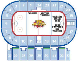 Seating Chart Moncton Wildcats