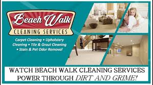 beach walk cleaning services