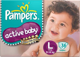 Buy Pampers Active Baby Diaper  XL     units online at lowest                   Pampers Premium Care