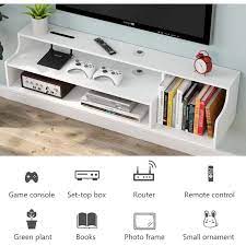 Wall Mounted Media Console Shelf