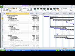 Format The Work Breakdown Structure Ms Project 2010 Tutorial