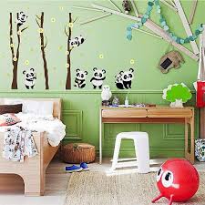 Colorful Panda Wall Sticker