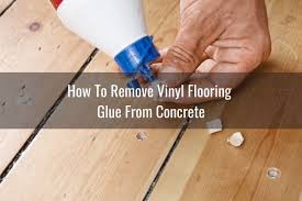how to remove glue from concrete floor
