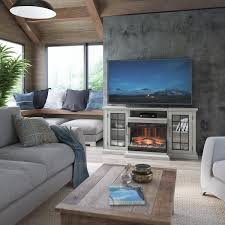 Media Mantel Electric Fireplace