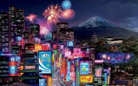 Maybe you would like to learn more about one of these? Hd Wallpaper Tokyo City In Cars 2 Hd Movies Pixars Wallpaper Flare