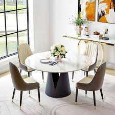 Round Sintered Stone Dining Table