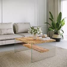 Unbreakable Glass Coffee Table Square
