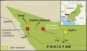 Image result for tethyan copper company v pakistan images map